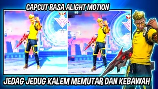 CARA EDIT VIDEO JEDAG JEDUG KALEM MIRIP ALIGHT MOTION DI CAPCUT