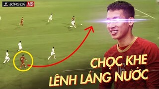 Ngỡ ngàng với pha CHỌC KHE LÊNH LÁNG NƯỚC của Hùng Dũng giúp ĐTVN lên đỉnh bảng G VL World Cup