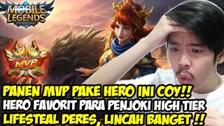 MARKSMAN FAVORIT PARA PENJOKI DI HIGH TIER! HERO INI LEBIH PRIORITAS DIBANDING CLAUDE! GAK HERAN SIH