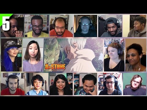 Dr. Stone Season 1 Episode 5 Reaction Mashup | ドクターストーン