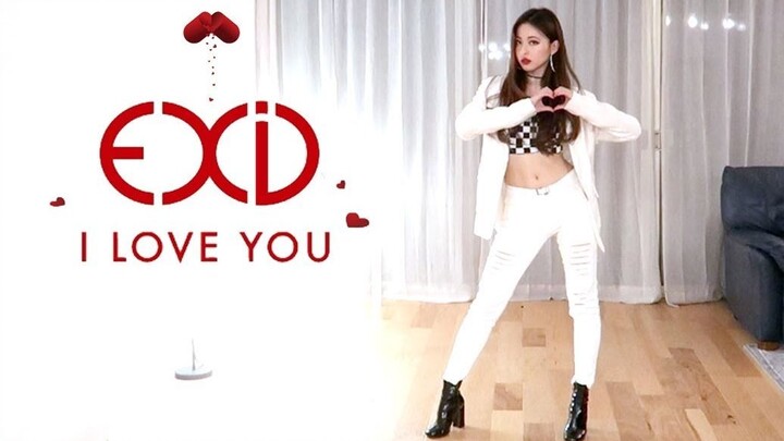 【Ellen and Brian】EXID’s “I LOVE YOU” dance cover～