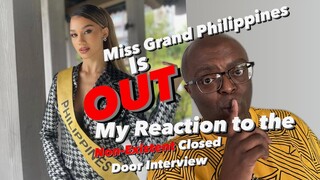 Miss Grand Philippines Nikki Demoura NOT a Favorite - My Reaction to Closed Door Interview