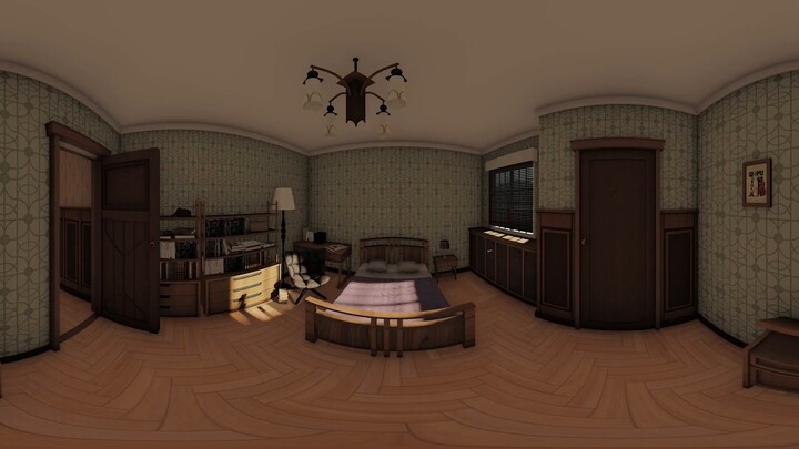 [Panoramic VR] Butuh tujuh hari tujuh malam untuk memulihkan rumah Aniya di "SPY×FAMILY" 1:1