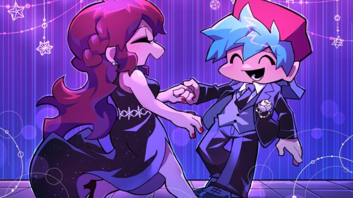 【Chinese subtitles】My boyfriend and girlfriend from school attended a dance + a short comic Author: 