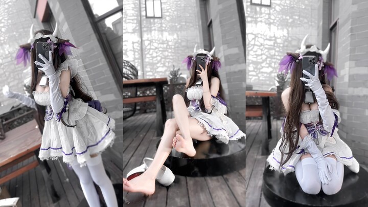 You are a very good baby #二元 #樫野牛牛cos # Azur Lane
