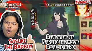 🤩UPDATE! NARUTO MOBILE FIGHTER EVENT MOVIE ROAD TO NINJA DAN REVIEW SASUKE THE BADBOY