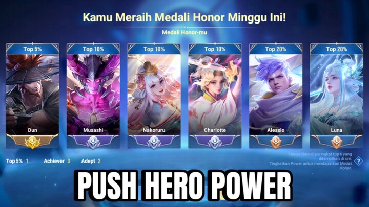 PUSH HERO POWER
