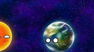 Jika animasi planet berjuang untuk menghancurkan langit