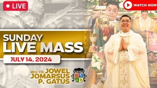 SUNDAY FILIPINO LIVE MASS TODAY II JULY 14, 2024 II FR. JOWEL JOMARSUS GATUS