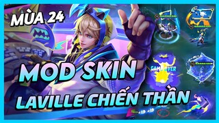 Mod Skin Laville Chiến Thần MOBA Mùa 24 Mới Nhất Full Hiệu Ứng Không Lỗi Mạng | Yugi Gaming