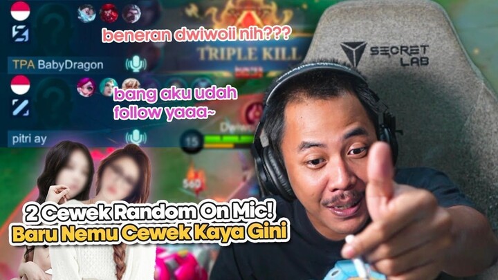 2 CEWEK RANDOM LAGI ON MIC❗️TIBA-TIBA KASIH PERMAINAN YANG OUTPLAY COOOO! - Mob