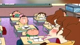 [Nohara Shinnosuke] Orang yang membawa tas sekolah ini lupa membawa buku pelajaran bahasa Mandarinny