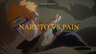Naruto vs Pain (Six-Tailed · Berserk) | Naruto Mobile  #anime
