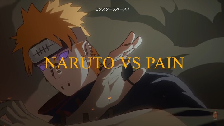 Naruto vs Pain (Six-Tailed · Berserk) | Naruto Mobile  #anime