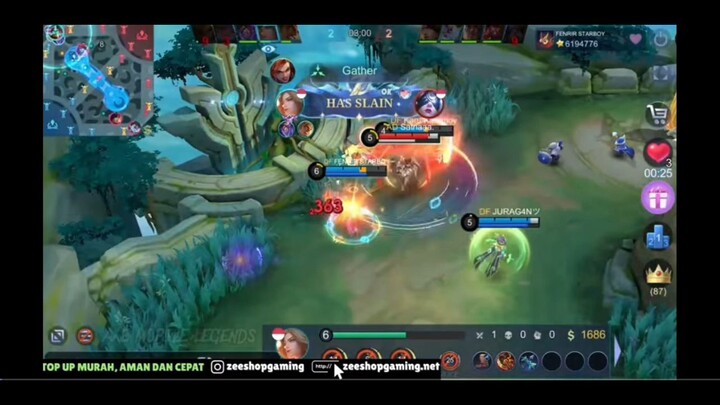 Fenrir Dongkak udah di akui seluruh dunia top 1 mlbb