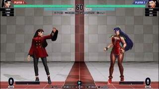 KOF15　チャンピオン　ちずるvsルオン　隠されたちずるの強さ