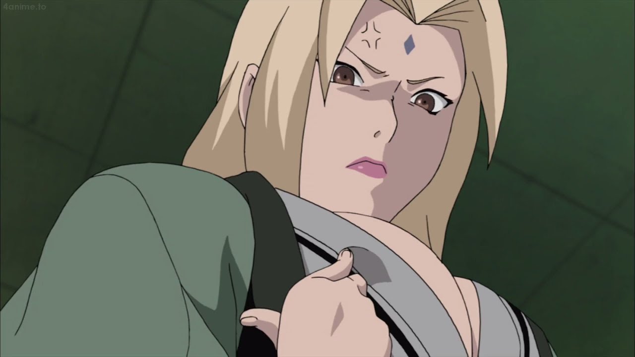 Tsunades breasts