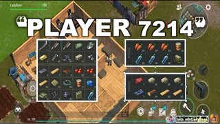 "PLAYER 7214" using tanning rack to block - Last Day On Earth: Survival