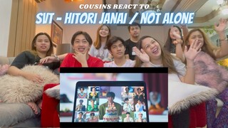 COUSINS REACT TO SEVENTEEN - ひとりじゃない / NOT ALONE / HITORI JANAI