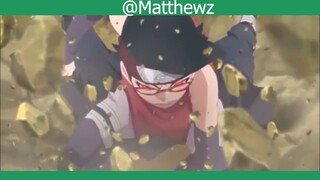 Sarada Uchiha「ＡＭＶ」_ Power Con gái của Naruto #anime #schooltime