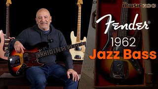 Found under the bed! An all-original 1962 Fender Jazz Bass at The Music Zoo!