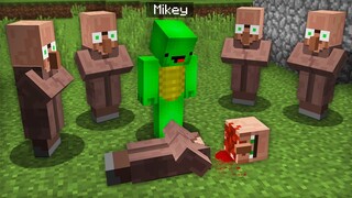 How JJ & Mikey Escaping from a Police in Minecraft Maizen Challenge