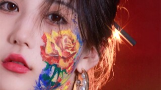 Do you dare to go out and meet people with a painting like this? (This UP host has no useful informa