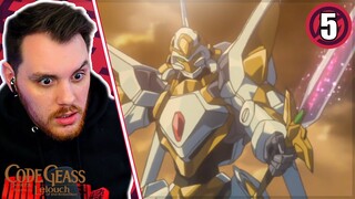 SUZAKU DON'T PLAY! 😱 | CODE GEASS Episode 5 REACTION + REVIEW