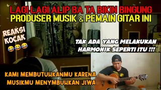 REAKSI KOCAK😂 || LAGI-LAGI ALIP BIKIN BINGUNG PRODUSER MUSIK AMERIKA INI || ALIP BA TA REACTION