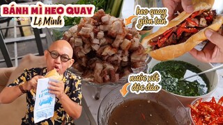 Color Man LIÊU XIÊU với ổ BÁNH MÌ HEO QUAY da giòn có nước xốt ĐỘC ĐÁO tại Phú Yên !| Color Man Food
