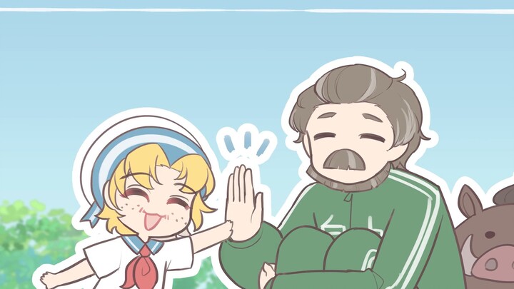 [Identity 5 handwriting] Oritis’s kindergarten pat song (●｀∀´●)