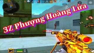 CF Mobile : Cầm Full Set 3Z Phượng Hoàng Lửa Này Mà Quẩy Thì Chấm Hết Luôn