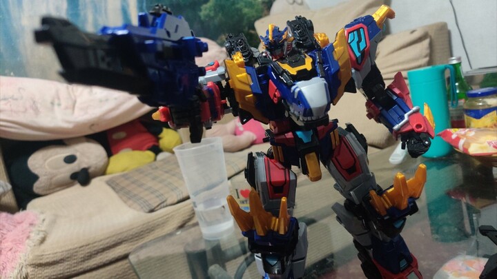 [ รีวิว ] Rex Kaiser หุ่นไดโนเสาร์แปลงร่างสุดหล่อเท่จากอนิเมชั่น Miniforce Dinoid ฉบับ เล่นเอาตุย