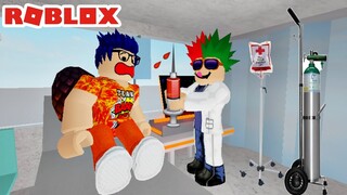 KITA KABUR DARI DOKTER PALSU DI RUMAH SAKIT - ROBLOX ESCAPE THE HOSPITAL
