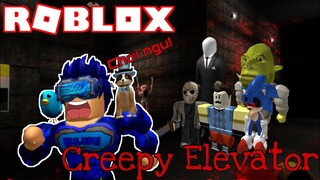 Bị ăn hành SẤP MẶT LỢN khi cố trêu đùa với MA QUỶ *Creepy Elevator* (Roblox)