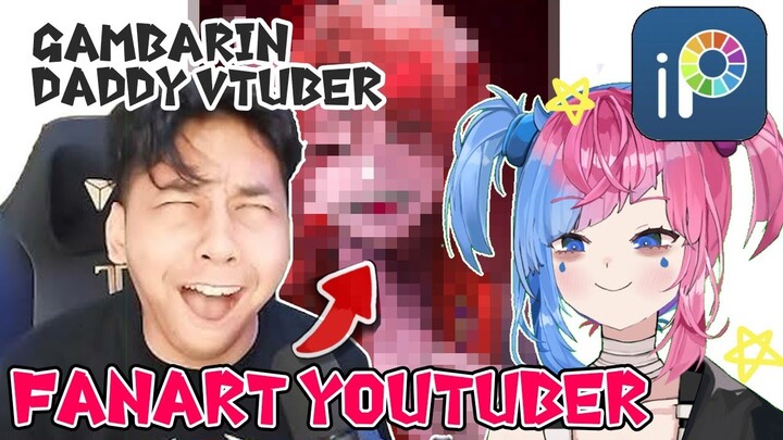 Gambarin Bang Luthfi Halimawan Sang Daddy Vtuber【FANART YOUTUBER】