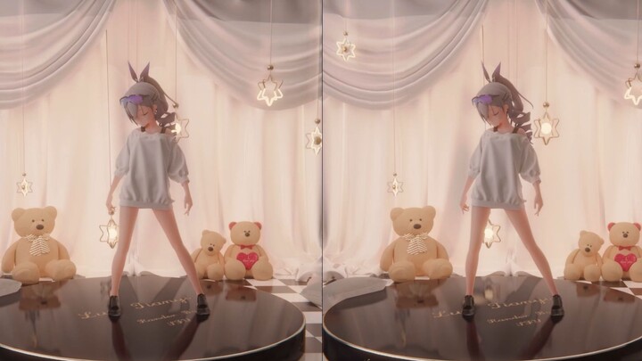 【MMD/fabric/naked eye 3D】⚡CH4NGE⚡
