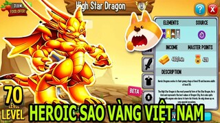 HEROIC Sao Vàng Việt Nam Mừng Đội Tuyển Nữ Vô Địch - Thành EJ Dragon City Top Game Android Ios