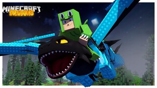 Going to BATTLE with my NIGHT FURY! - Minecraft Dragons