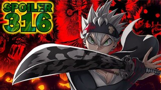 Spoiler Chapter 316 Black Clover - Asta Mulai Beraksi - Menghajar Lucifero Menggunakan Pedang Yami!
