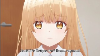 Mahiru thinks amane don't like her anymore | Angel Next door #anime