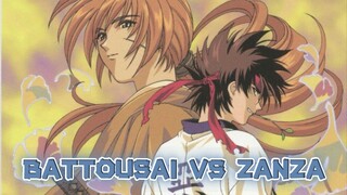 Kenshin Himura vs Sanosuke Sagara (SAMURAI X E05) Buong Laban