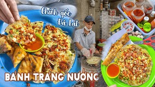 Bánh tráng nướng CHÍNH GỐC ĐÀ LẠT ngay tại Sài Gòn - nước chấm mắm me siêu đỉnh | Địa điểm ăn uống