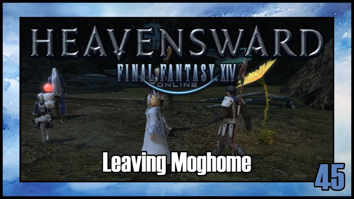 Final Fantasy 14 - Leaving Moghome | Heavensward Main Scenario Quest | 4K60FPS