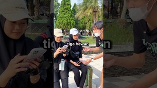 SEBUTKAN 3 HEWAN HURUF J DAPAT UANG TAPI SULIT UNTUK DI JAWAB 😂 #viral #shorts