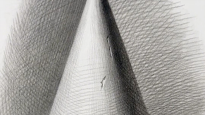 طريقة بسيطة جدًا لرسم مخروط