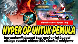 Low mekanik enak jadiin hyper langsung ngebantai - Mobile Legends