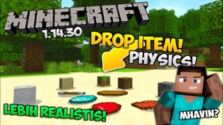 WOW! ADDONS INI BIKIN MINECRAFT LEBIH REALISTIS! ITEM DROP PHYSICAL - SHOWCASE BARENG MHAVIN