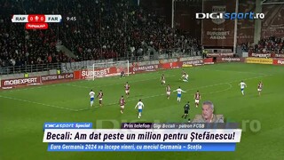 Gigi Becali a confirmat în direct: Marius Ștefănescu, la FCSB!