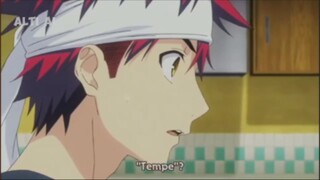 Ketika Makanan Indonesia "TEMPE" di Shokugeki no souma - Klip anime